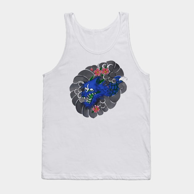 Irezumi tattoo style Tank Top by Smriti_artwork